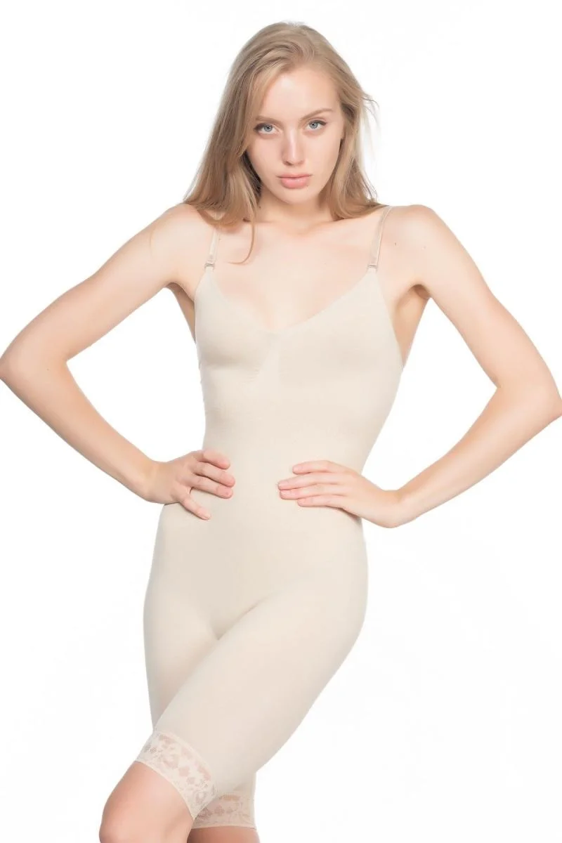 Ten  2031 Paçalı Dantelli Boy Korse