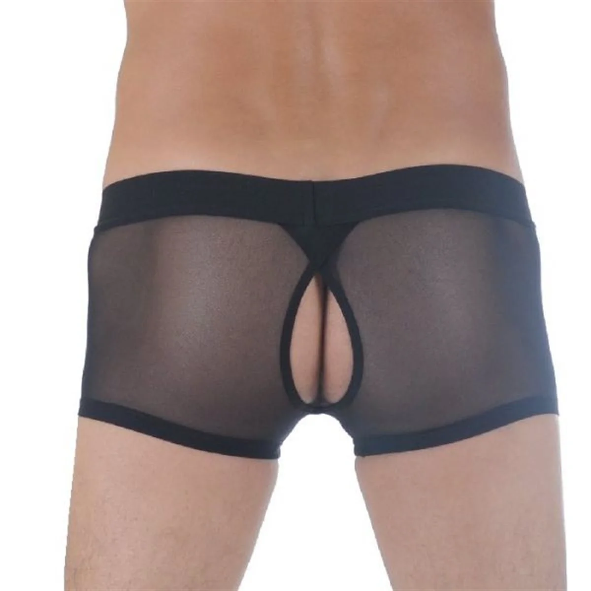 Br291121 Transparan Arkası Açık Mini Boxer