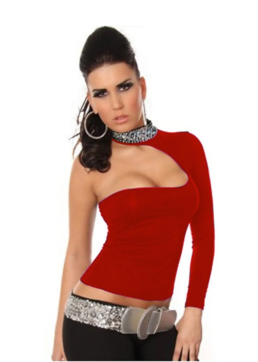 B101432 Pul Payet Aksesuarlı Bluz