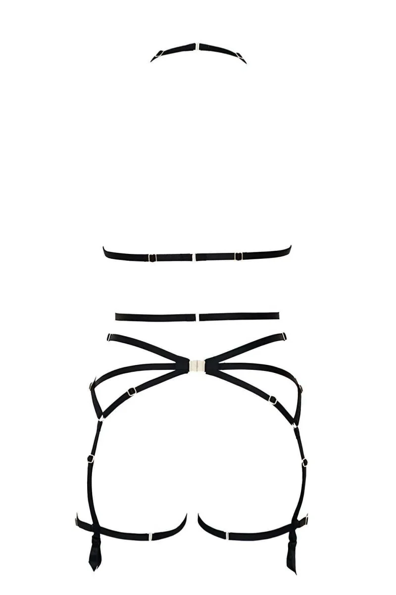 Şık Ve Seksi Harness  Jartiyer - Brf348