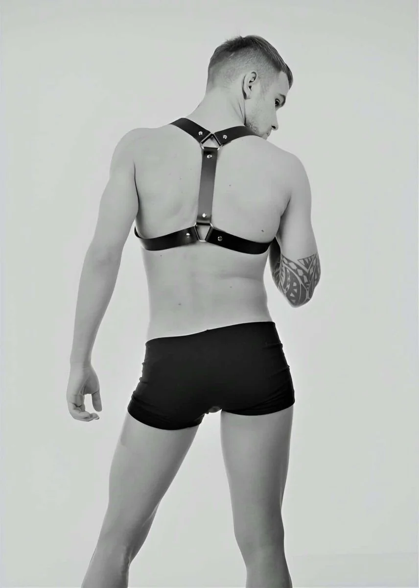 Erkek  Deri Omuz Harness - Brfm33