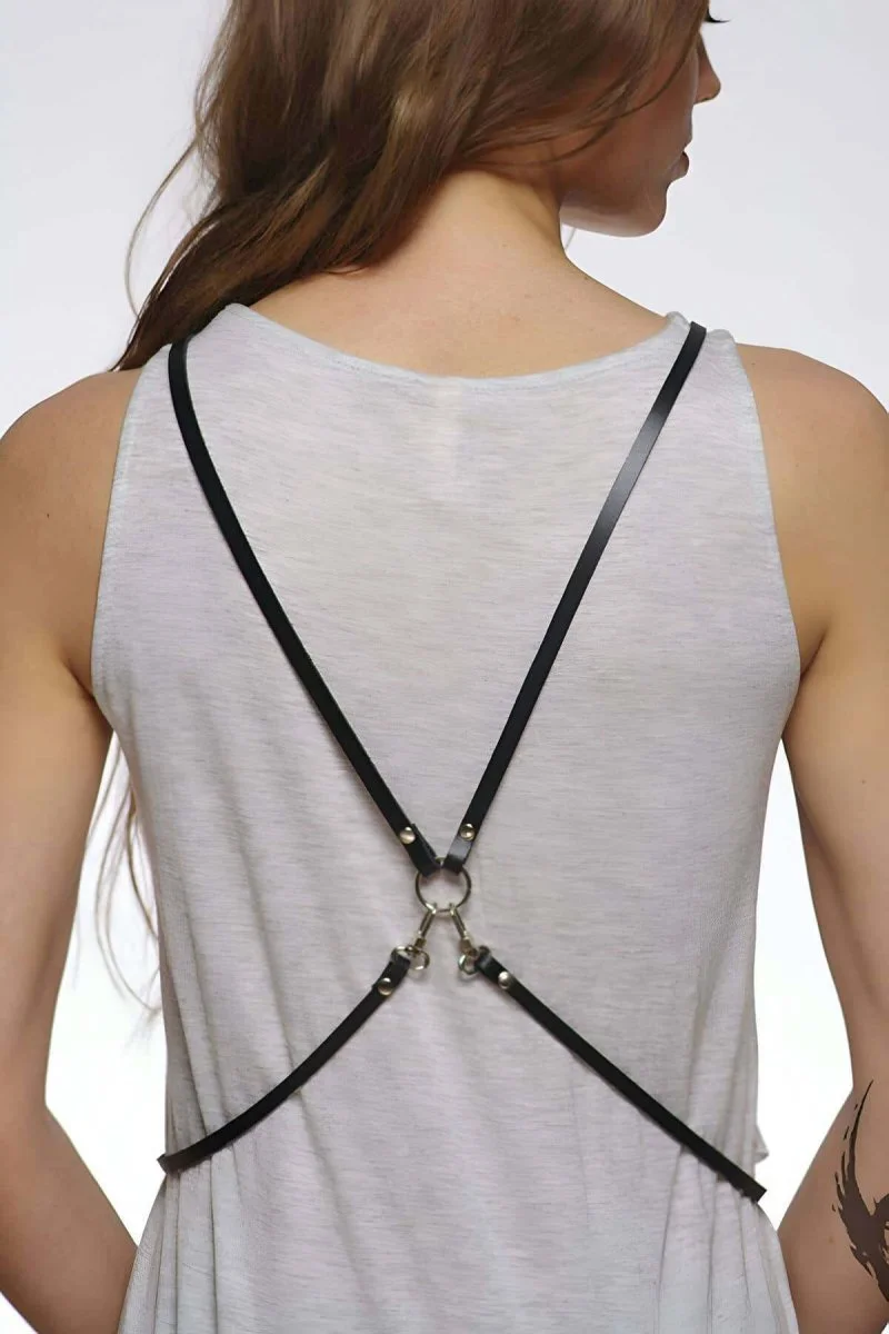 Günlük Şık Deri Harness - Brf202