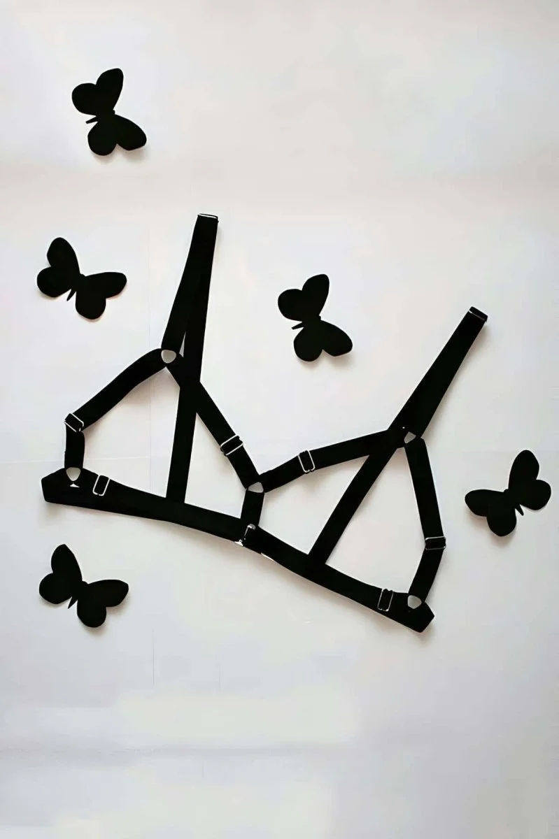 Şık Ve Seksi Sütyen Harness - Brf168