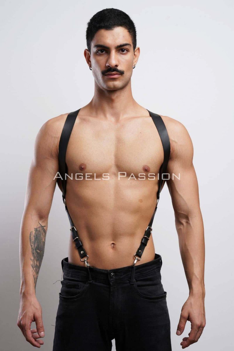 Erkek  Göğüs Harness, Erkek  Pantolon Kemer, Deri Erkek  Kemer - Brfm146