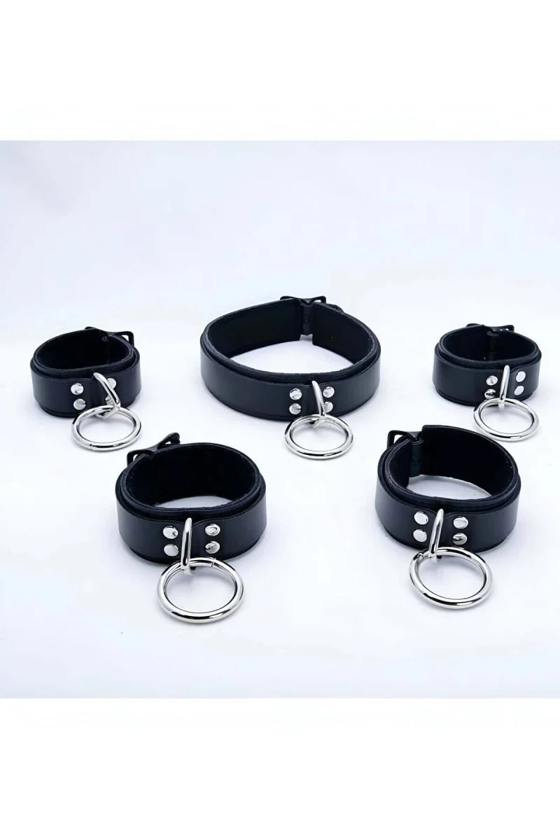 Erkek  Fantazi Deri Harness Takım - Brfm86