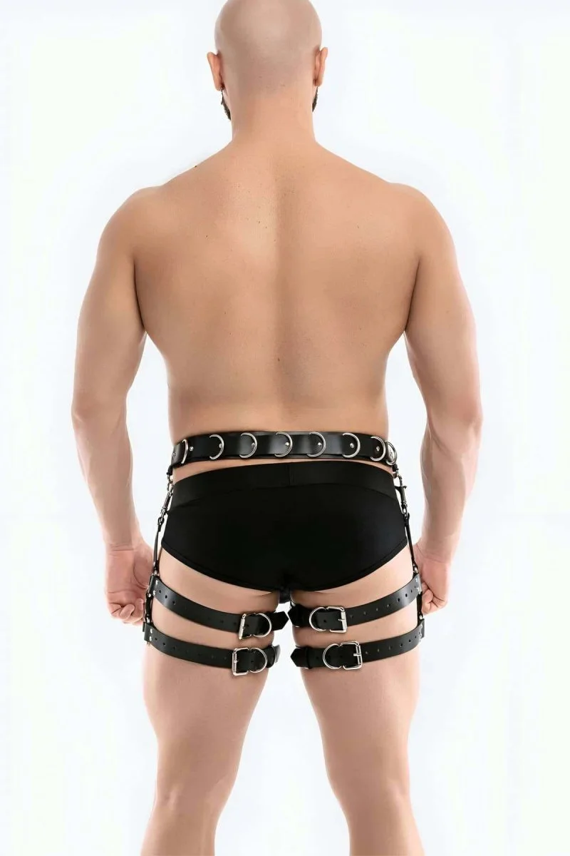 Bel Ve Bacak Bağlamalı Erkek  Harness - Brfm94