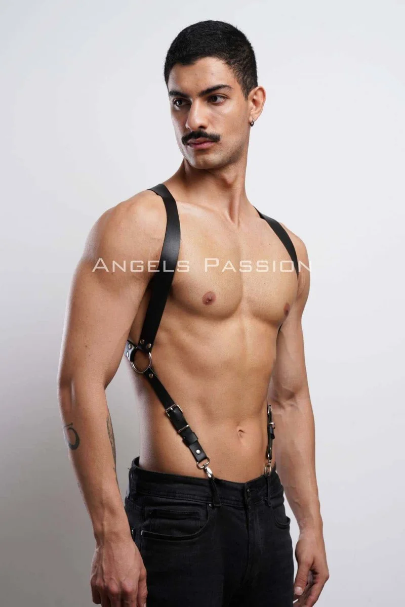 Erkek  Göğüs Harness, Erkek  Pantolon Kemer, Deri Erkek  Kemer - Brfm146