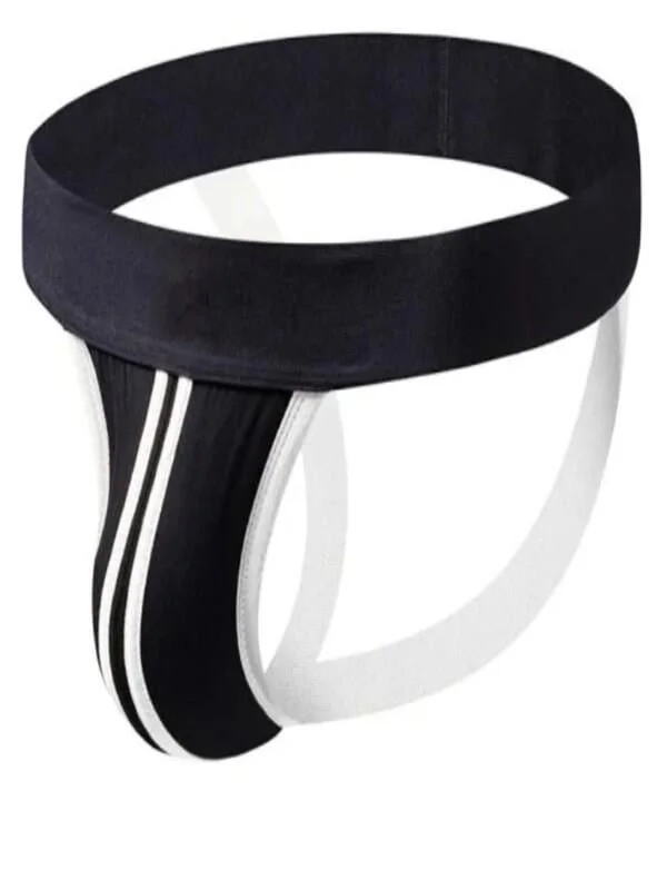 Erkek  Şeritli Jockstrap Fantezi İç Giyim