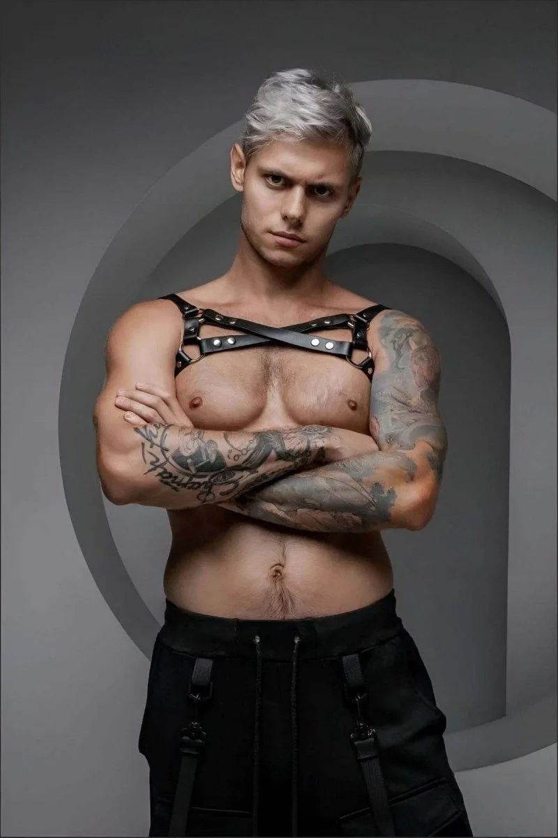 Erkek  Göğüs Harness, Erkek  Party Wear, Erkek  Dance Wear - Apfbrf213