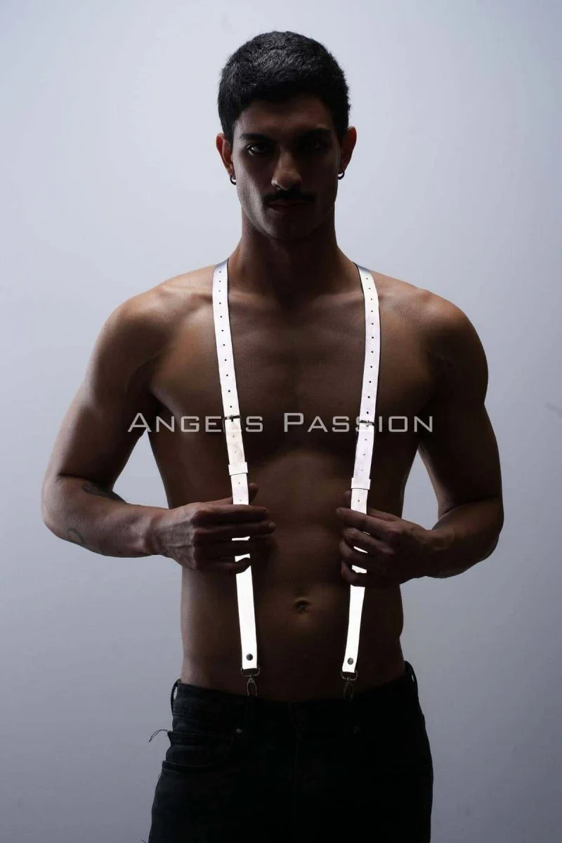 Karanlıkta Parlayan - Reflektörlü Panbtolon Askısı, Reflektörlü Clubwear - Brfm37