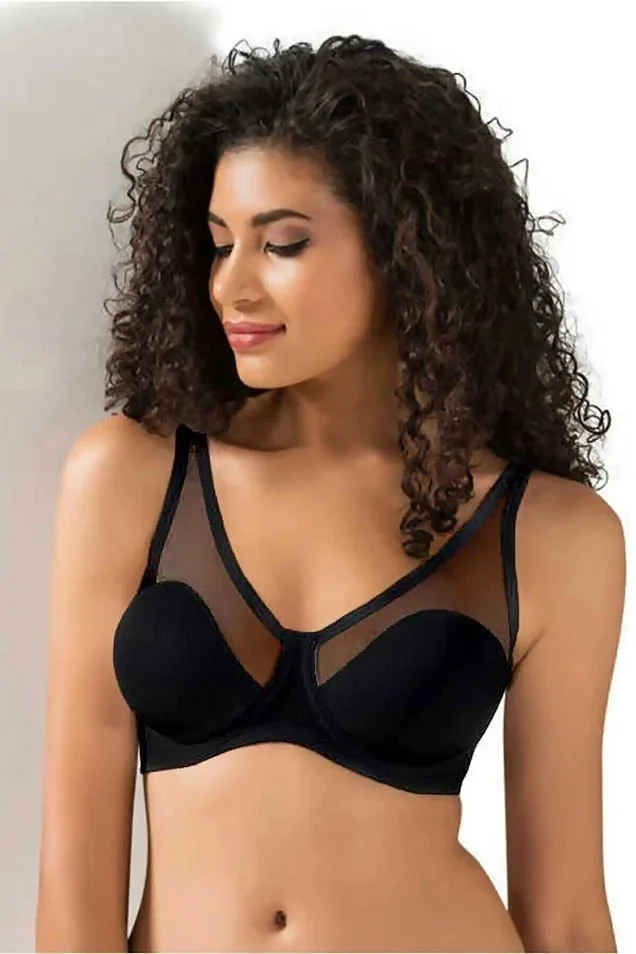 Le Jardin Tül Kaplı Soft Cup Sütyen 9200