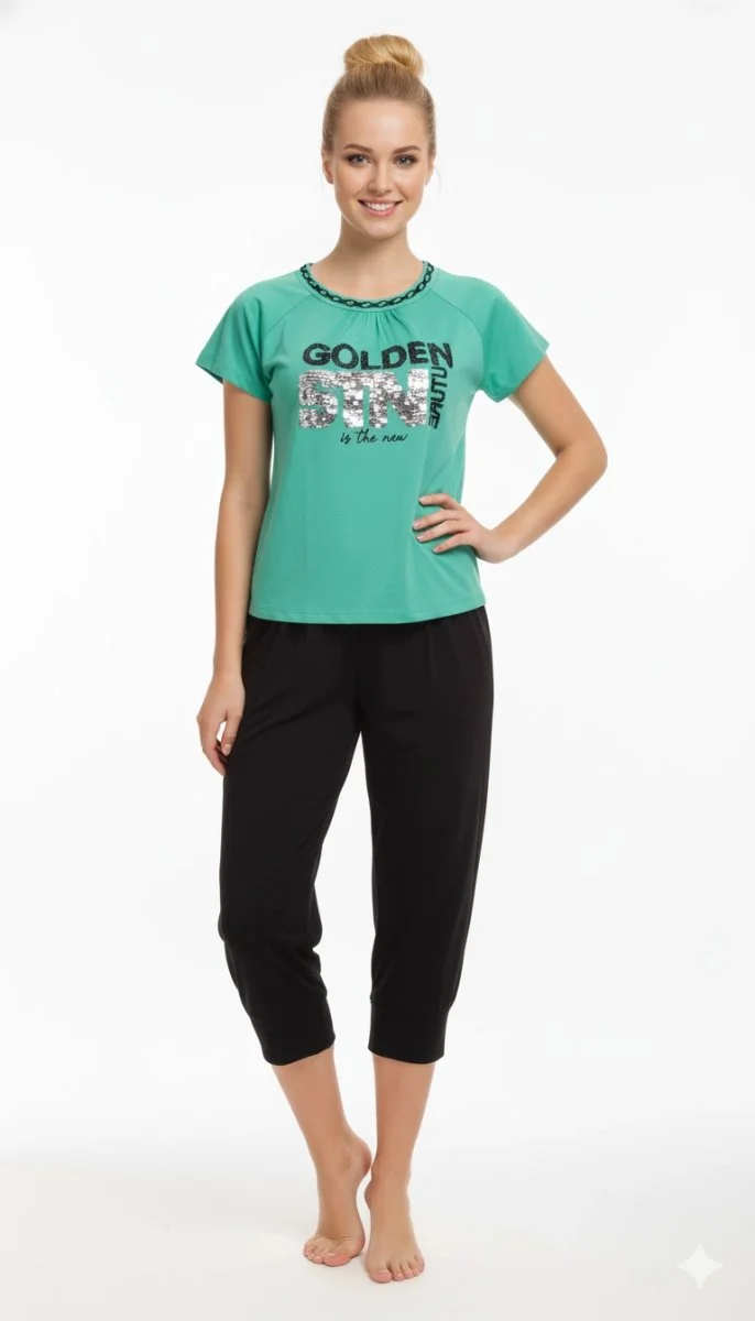 Berrak Bayan Yazlık Pijama Takımı 5242
