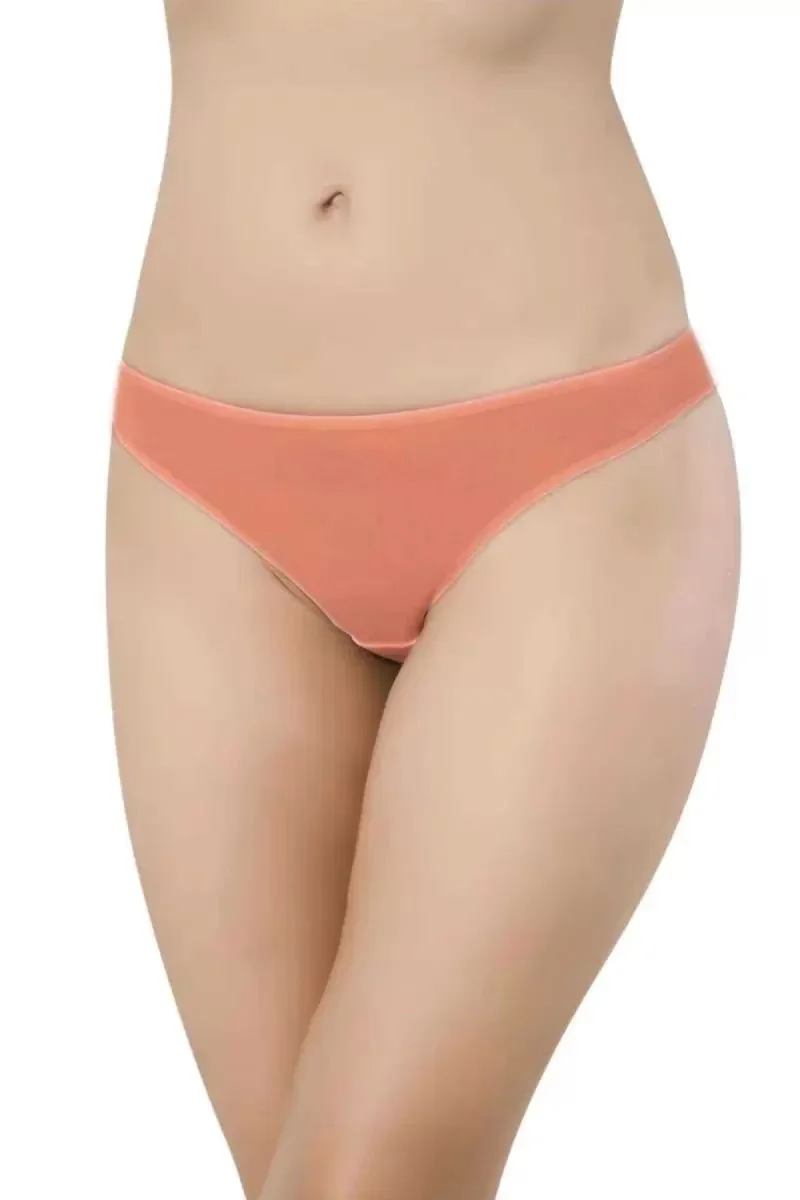 8 Adet Süper Eko Set Likralı Kadın Slip Külot Pudra