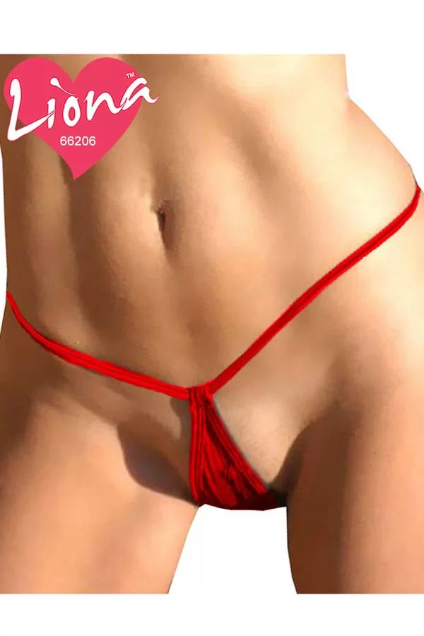 Kırmızı Kadın Seksi G-String