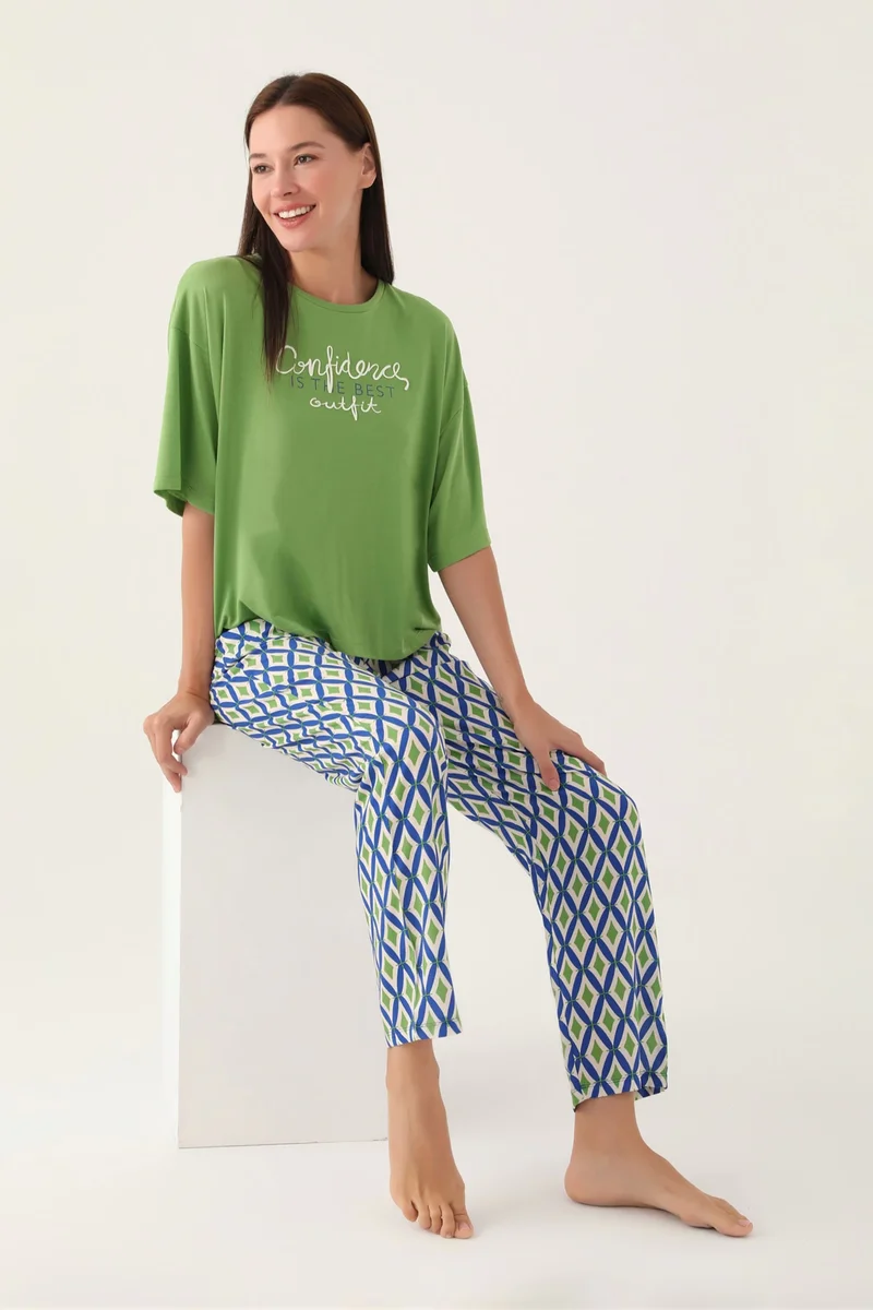 AR2932-S Kısa Kol Pijama Takım