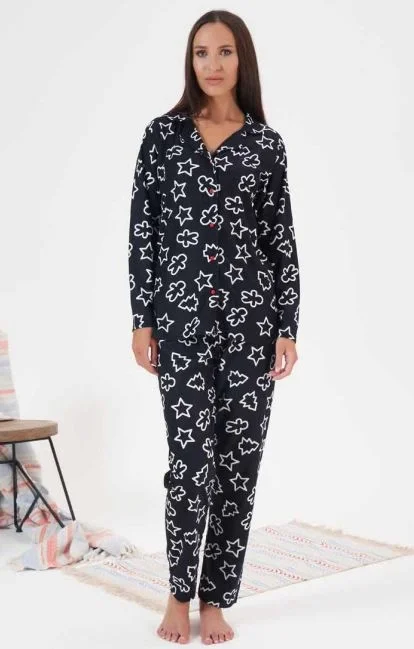 Estiva 24345 Bayan Süet Pijama Takımı