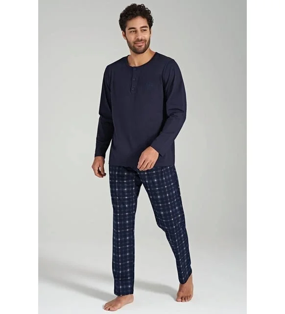 Pijadore 1689 Erkek  Uzun Kol Pijama Takımı