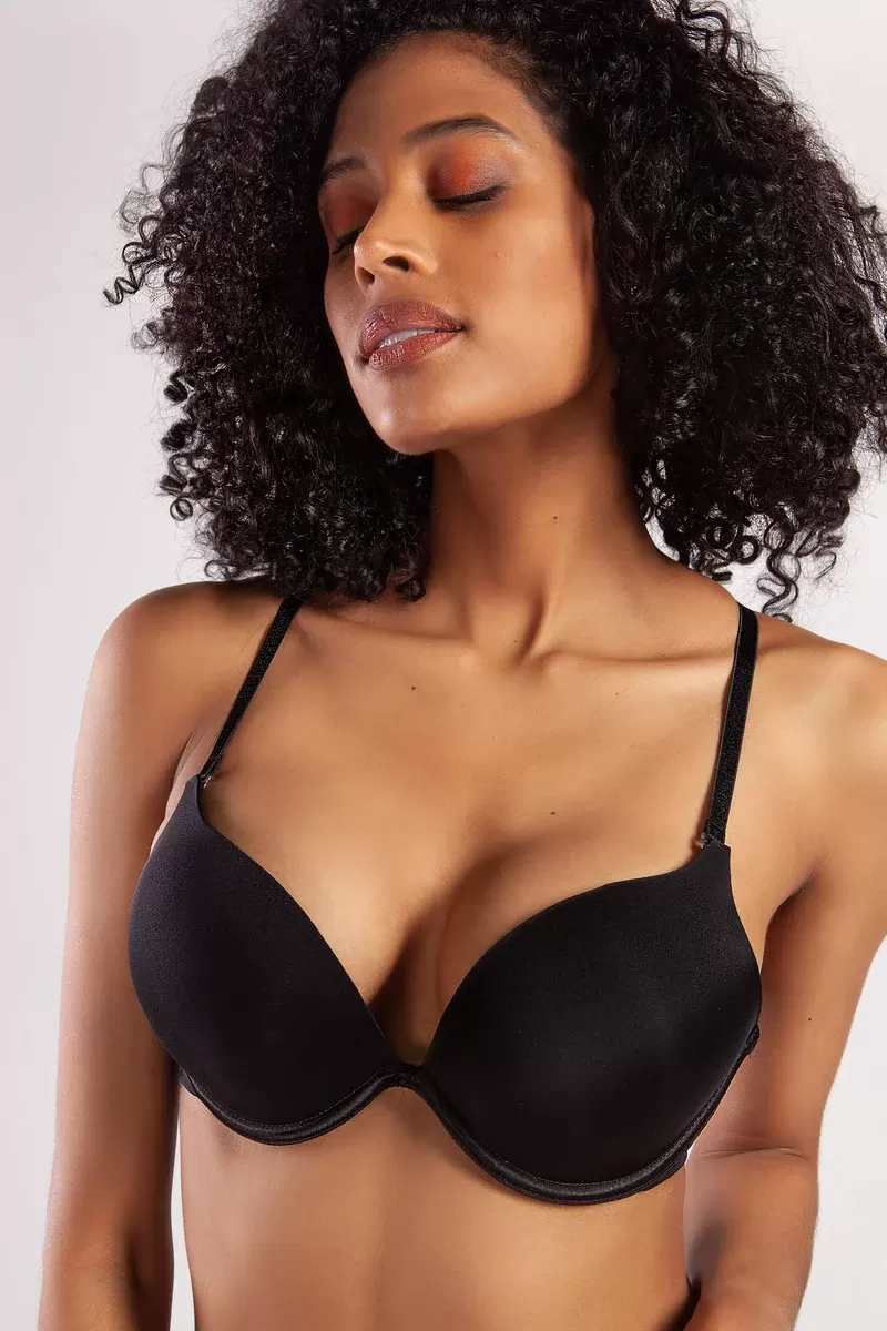 Garland Heavy Push up Bra, Siyah Konforlu ve Şık Sütyen