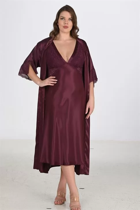 2li Mürdüm Sabahlık Takımı Bigsize 6223