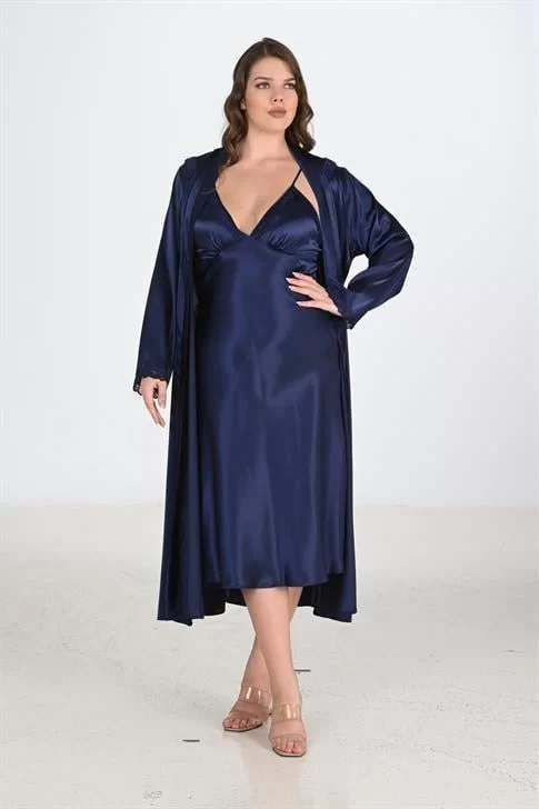 2li Lacivert Sabahlık Takımı Bigsize 6225