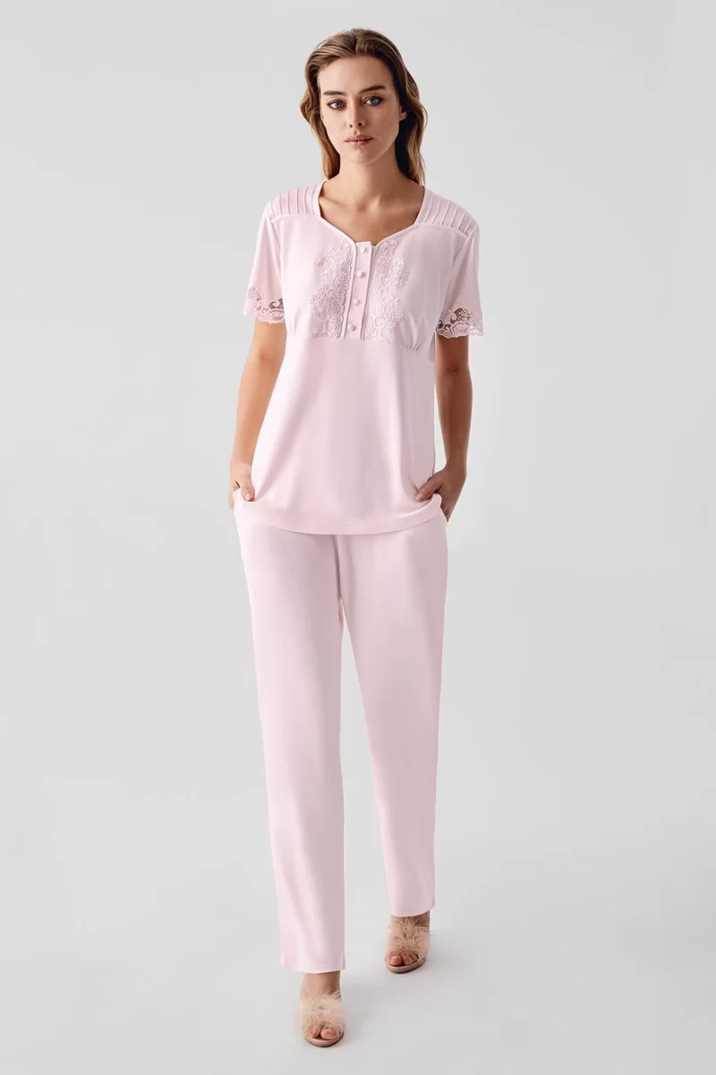 Freshness 322 Kadın Sabahlıklı Pijama Takımı