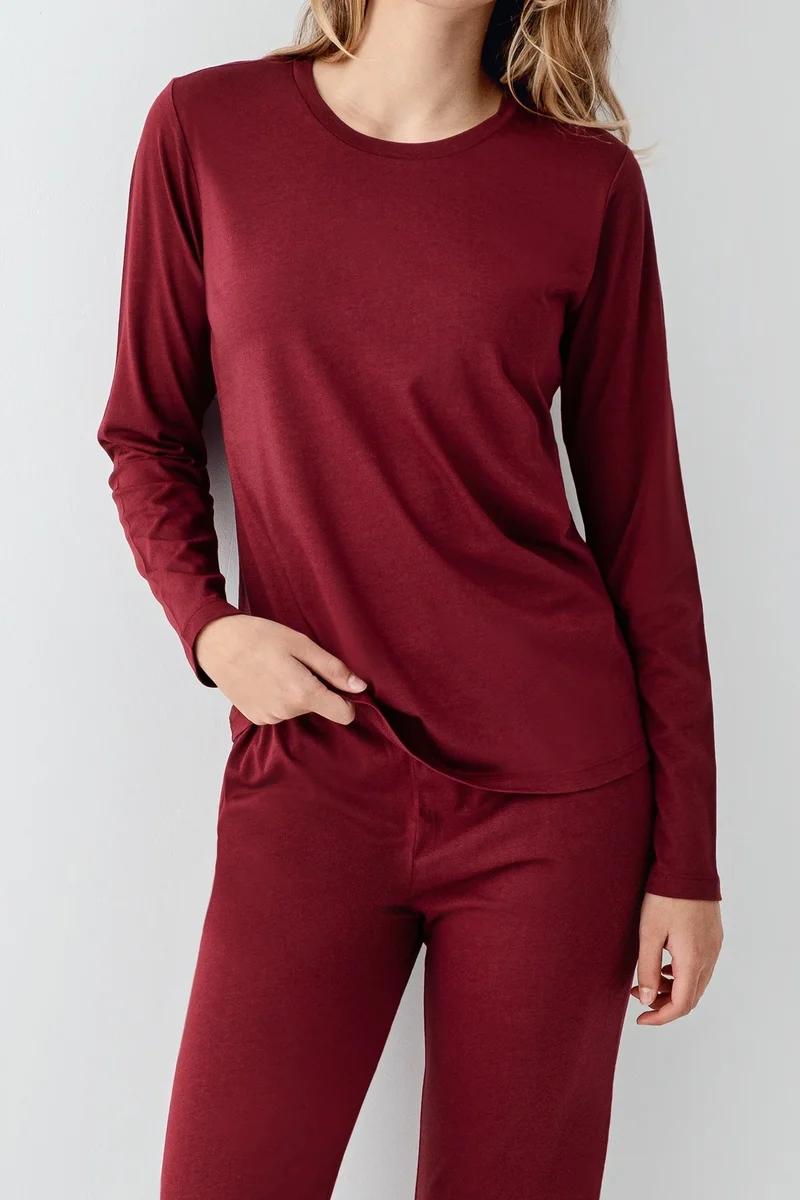 Arnetta 3446-S Kadın Uzun Kol Pijama Takım