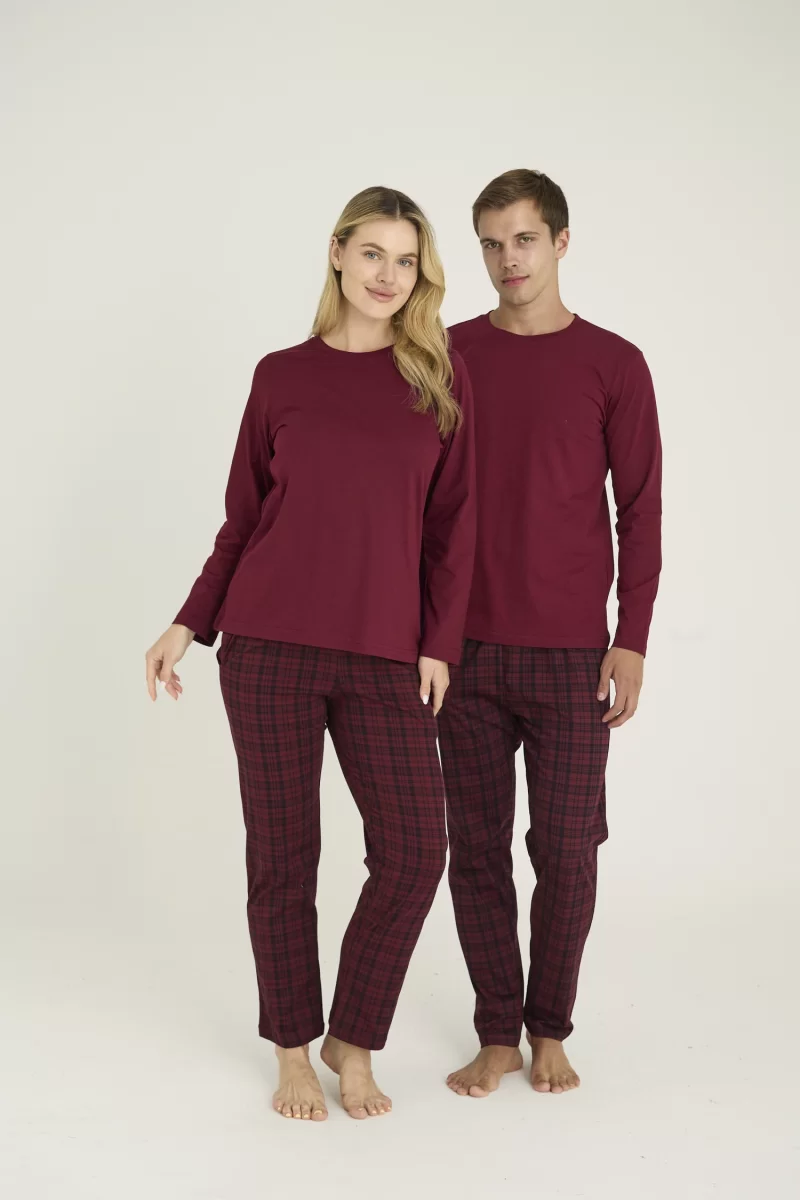9273 Erkek O Yaka Pijama Takımı