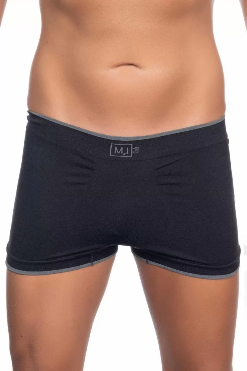 Siyah MI  2104 Soft Erkek Boxer