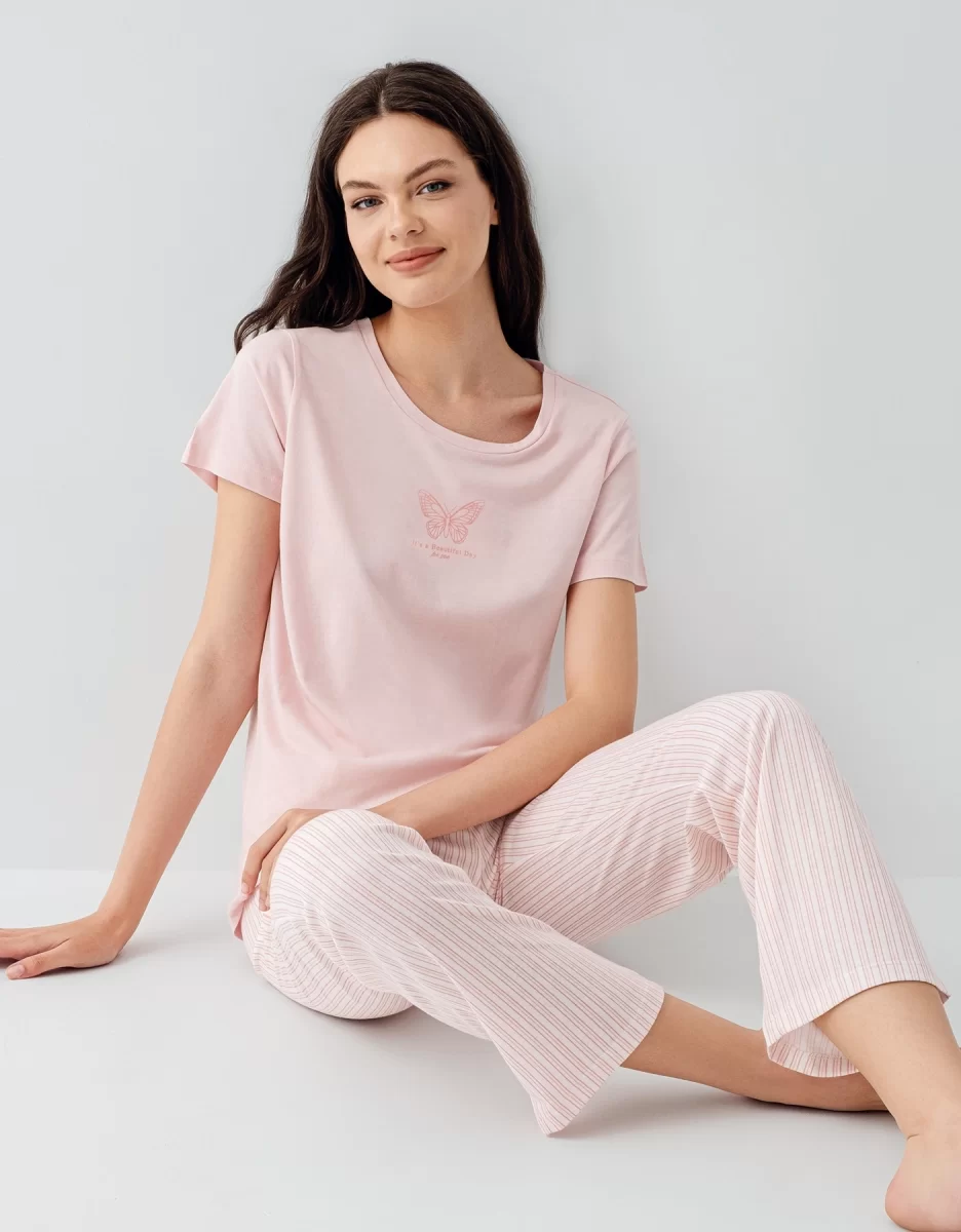 Arnetta 3593-S Kısa Kol Pijama Takımı