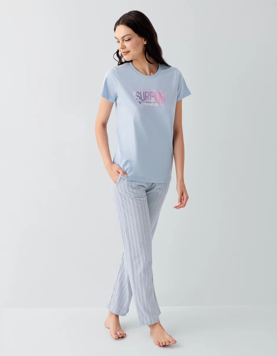 Arnetta 3598-S Kısa Kol Pijama Takımı