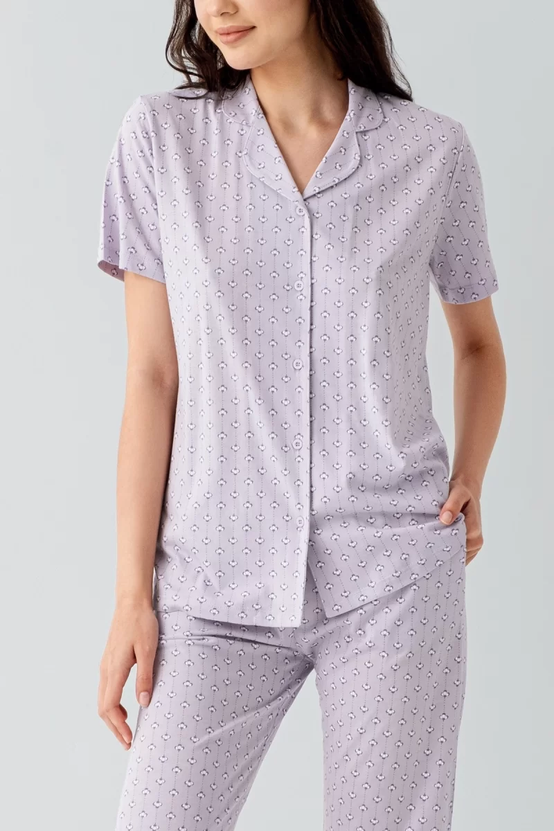 Arnetta 3552-S Kadın Gömlek Pijama Takım