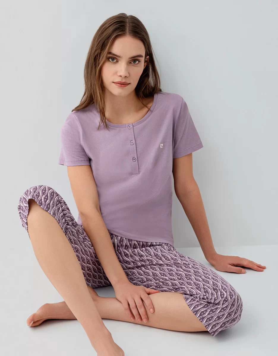 Pierre Cardin 9183-X Kadın Kapri İkili Takım