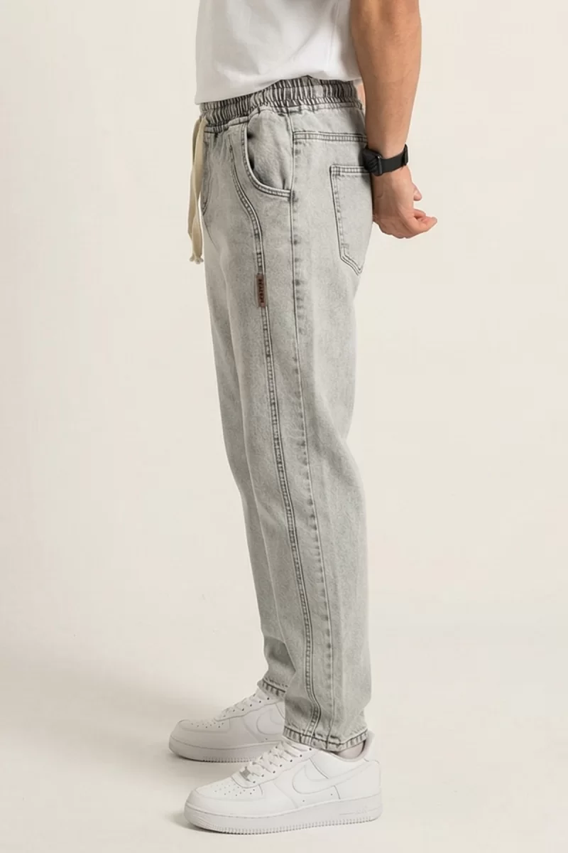 Erkek Rahat Kesim Denim Taş Pantolon