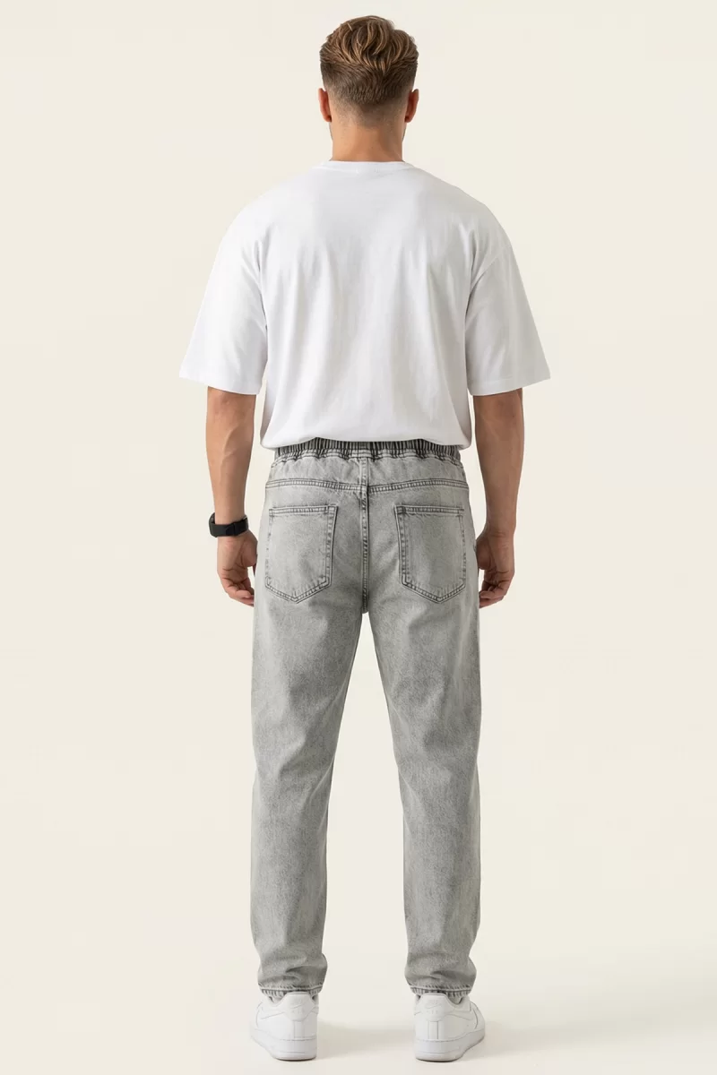 Erkek Rahat Kesim Denim Taş Pantolon