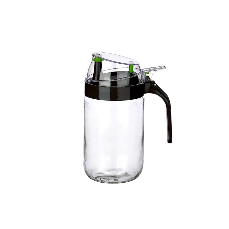Cam Yağdanlık - Kulplu Sirkelik Sosluk 660ML