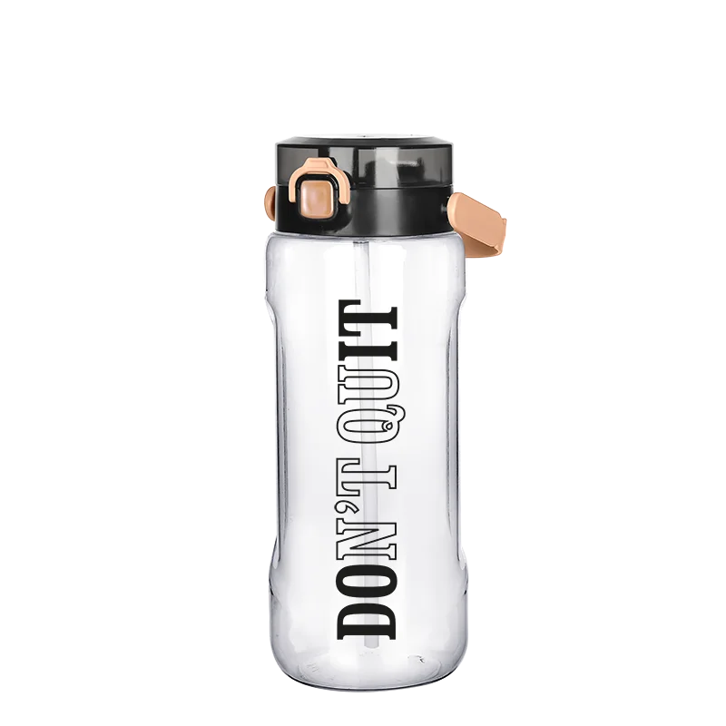 Şeffaf Matara - 2000 ml - 67,6 oz - WATERMODE Matara